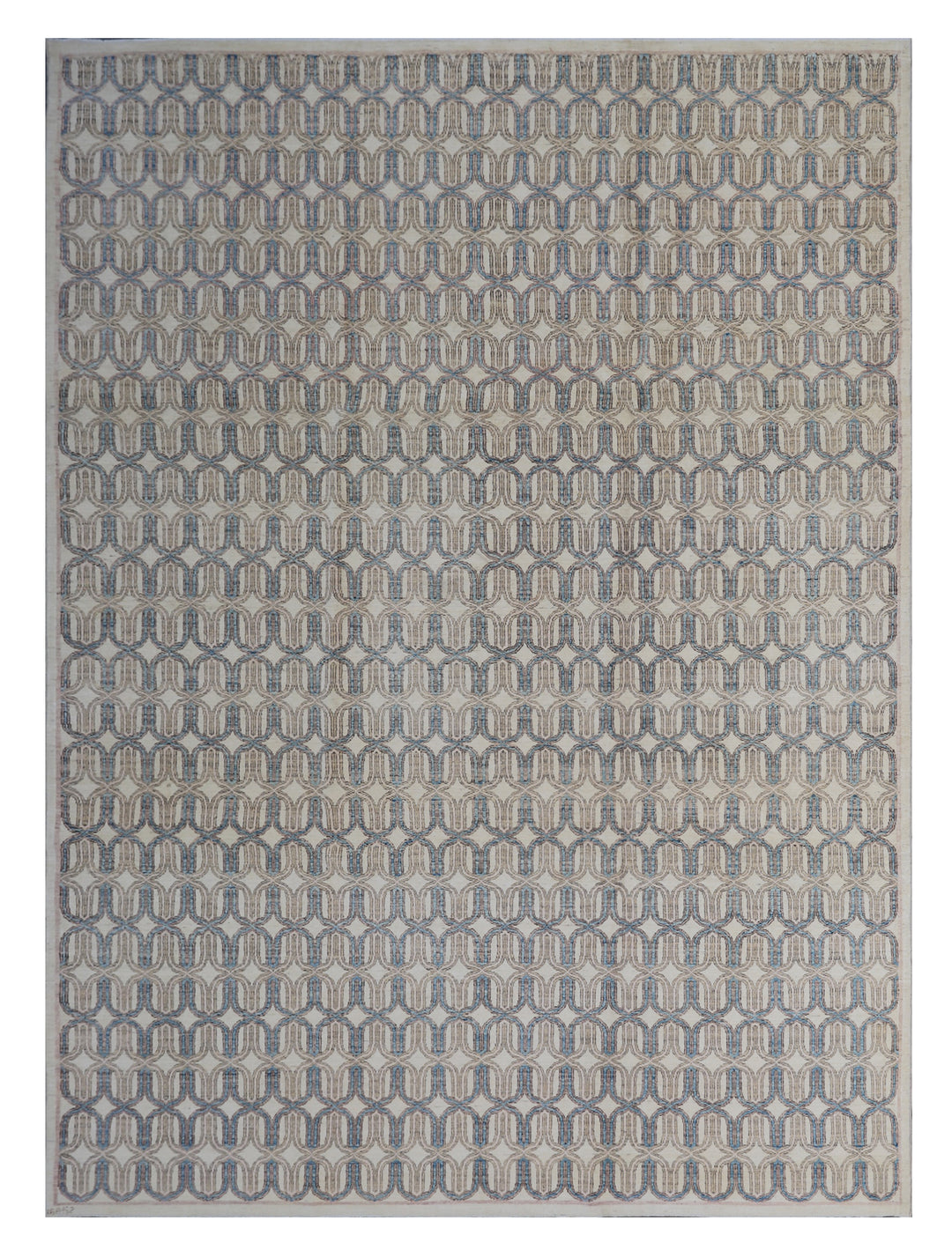 8'x10' Afghan Hand-Knotted Ariana Modern Rug – Organic Wool