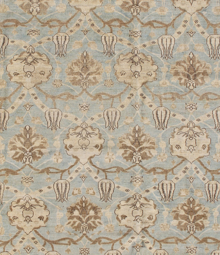 8'x10' Hand-Knotted Ottoman Rug | Ariana Transitional Collection | Organic Wool