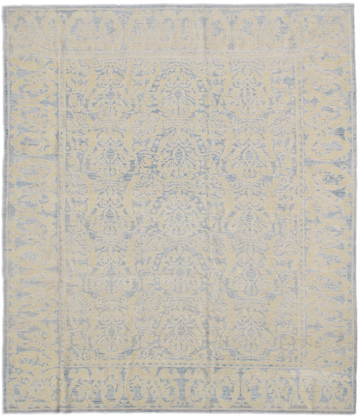 8'x10' Transitional Rug | Hand-Knotted Wool | Artisan-Made in Afghanistan