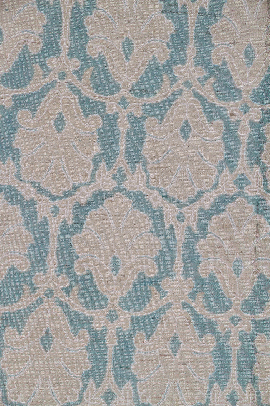 8'x11' Hand-Knotted Modern Rug | Geometric Design Area Rug