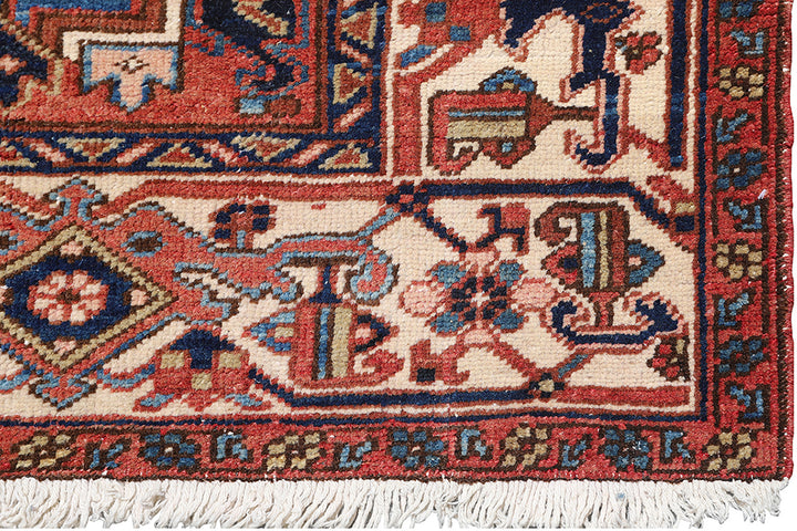 8'x12' Vintage Persian Rug | Persian Heriz Rug