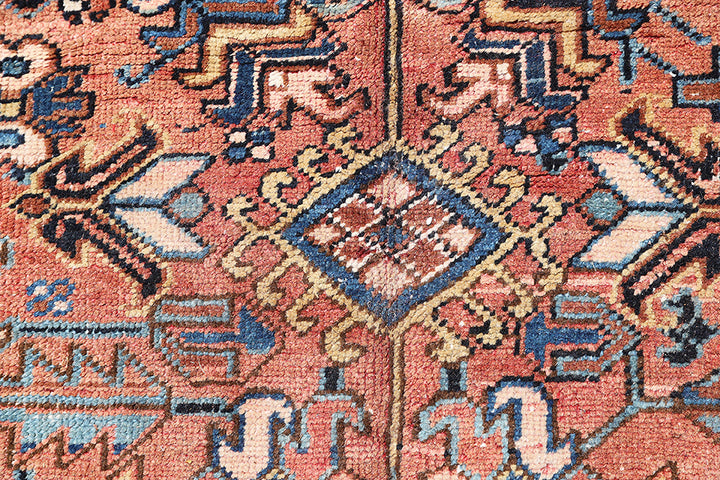 8'x12' Vintage Persian Rug | Persian Heriz Rug