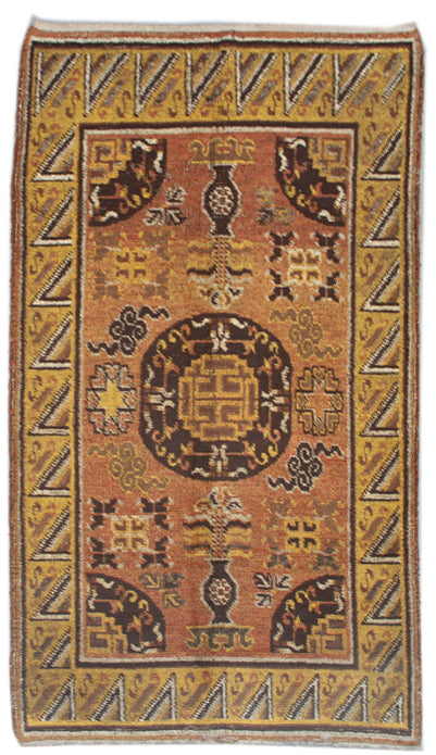 8.09 x 4.05 Antique Samarkand