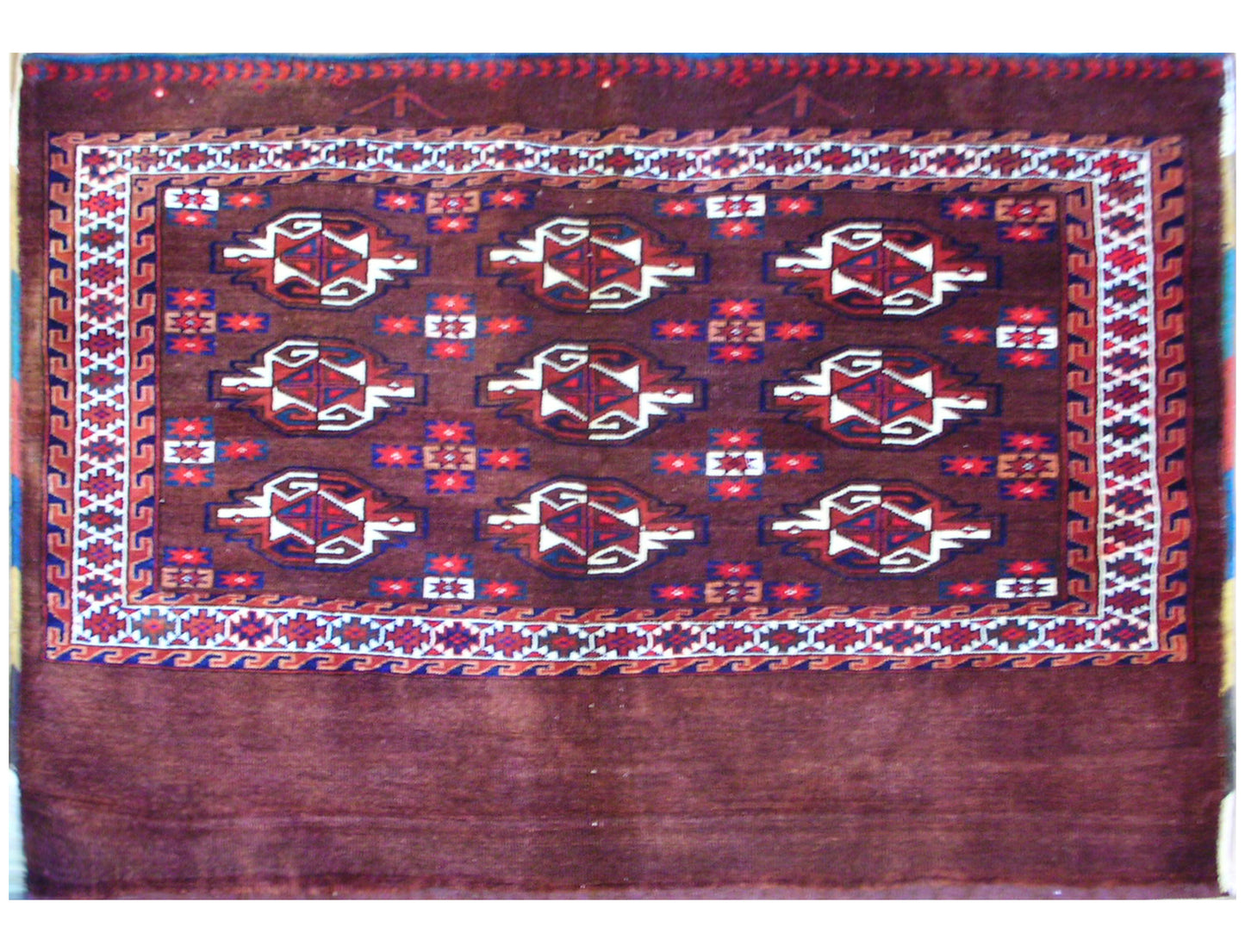 2x4 Hand-Knotted Yumut Bag