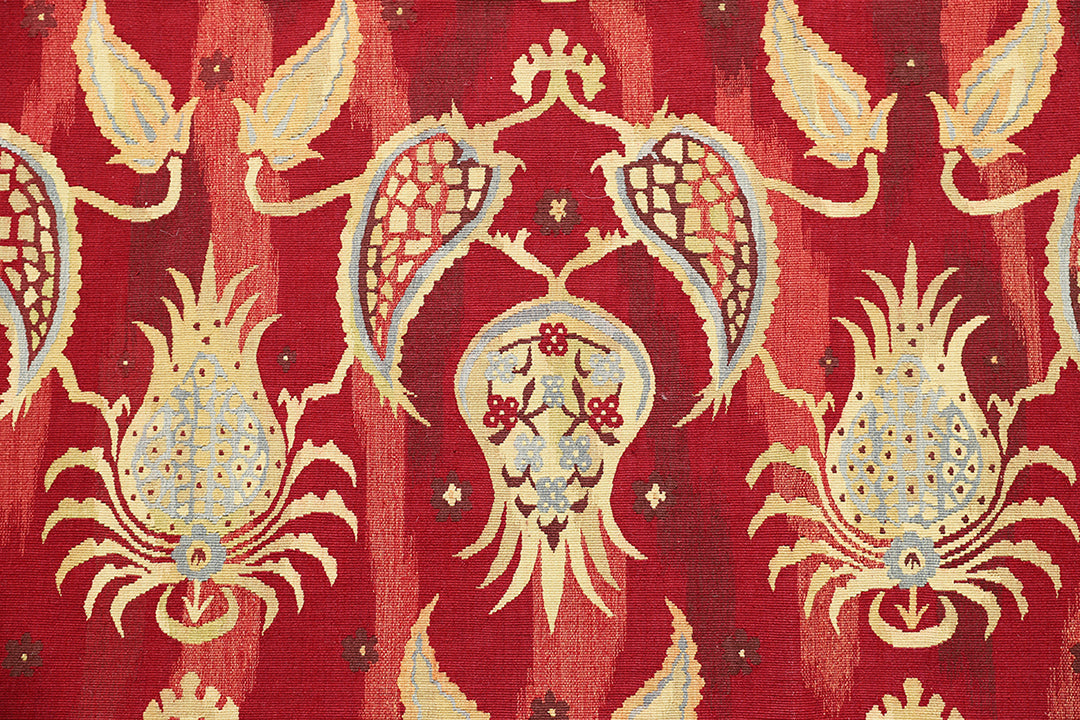 9'x12' Red Floral Ariana Kilim Collection