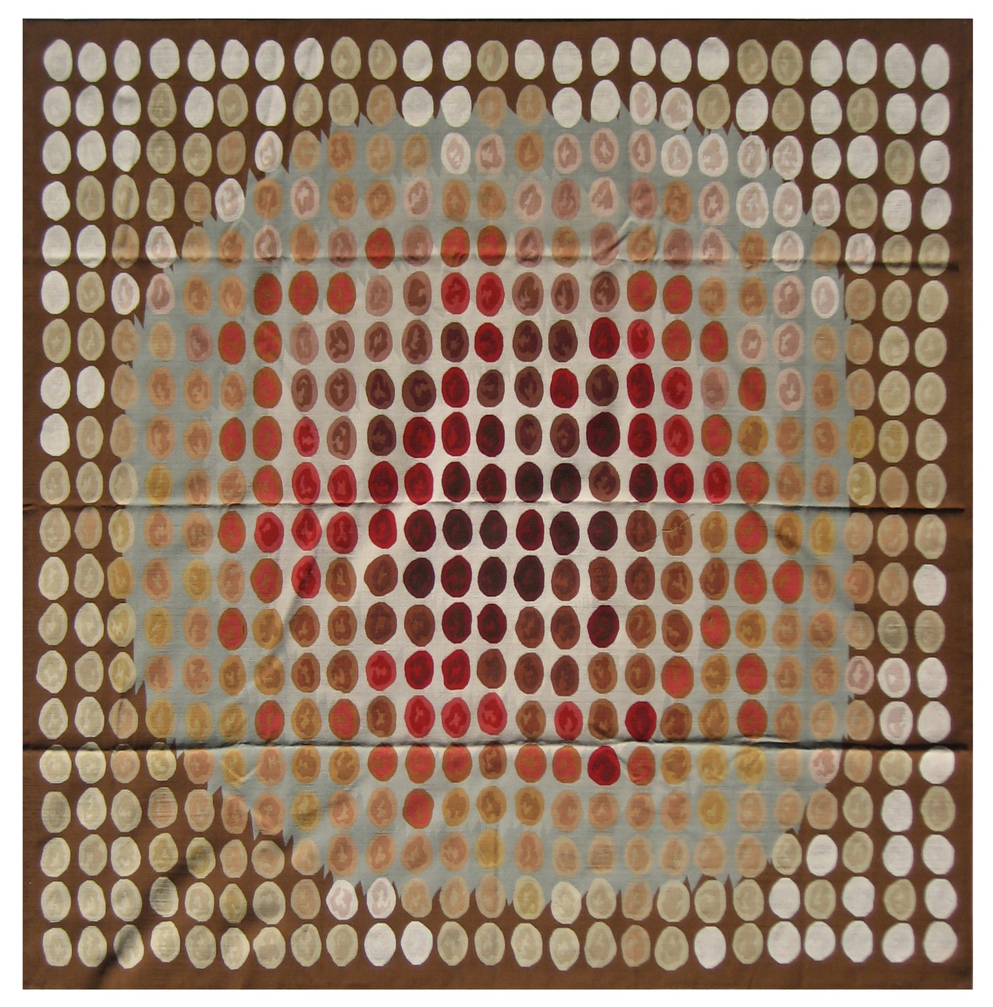8x8 Square Modern Aubusson