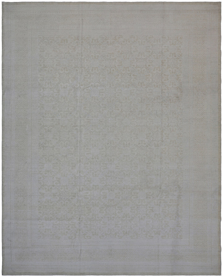 9'x12' Ariana Gold Green Soft Colors Persian Design Transitional Rug