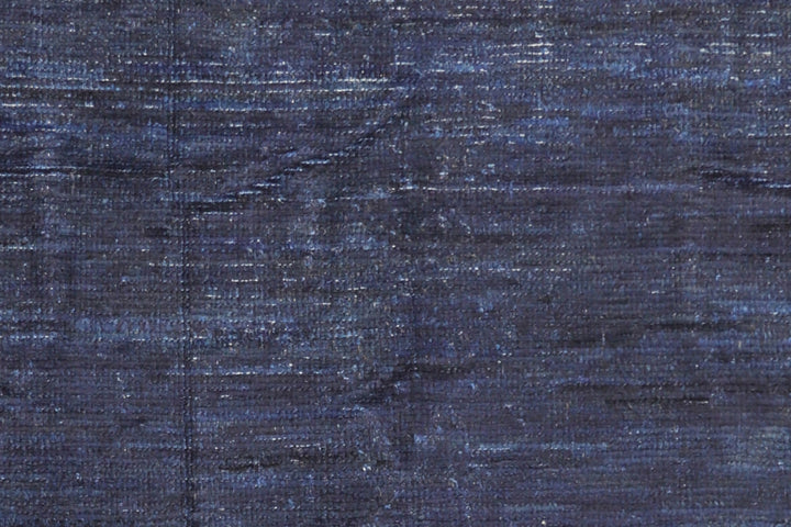9'x12' Moroccan Style| Solid Navy Blue Shaggy |Barchi Rug