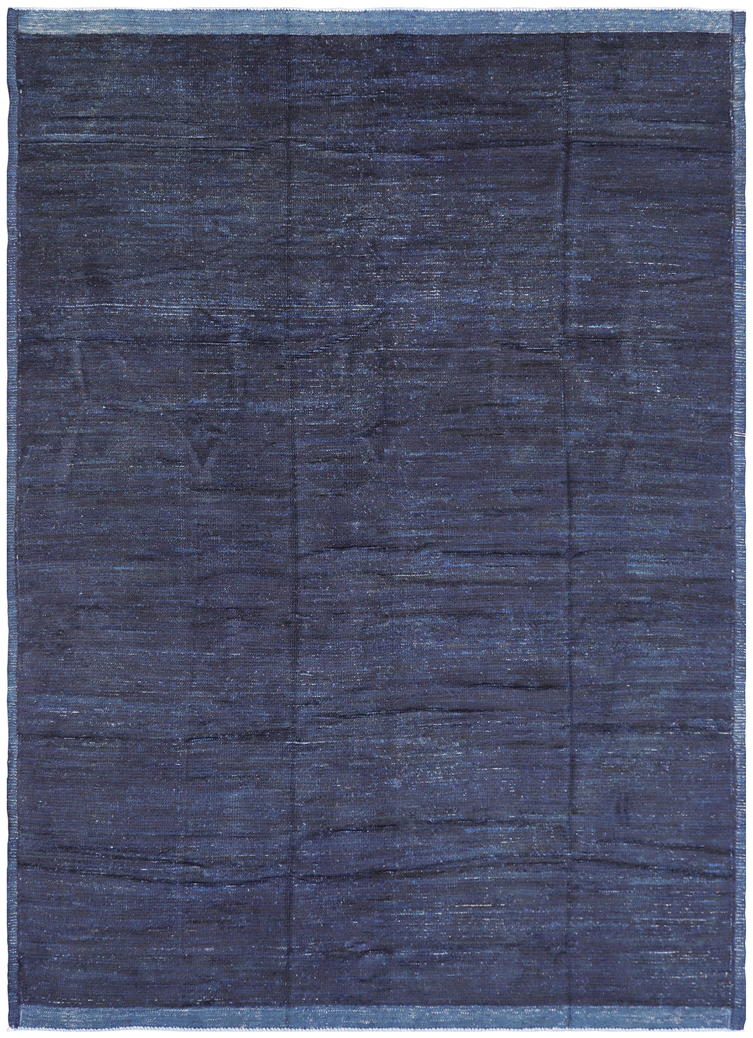 9'x12' Moroccan Style| Solid Navy Blue Shaggy |Barchi Rug