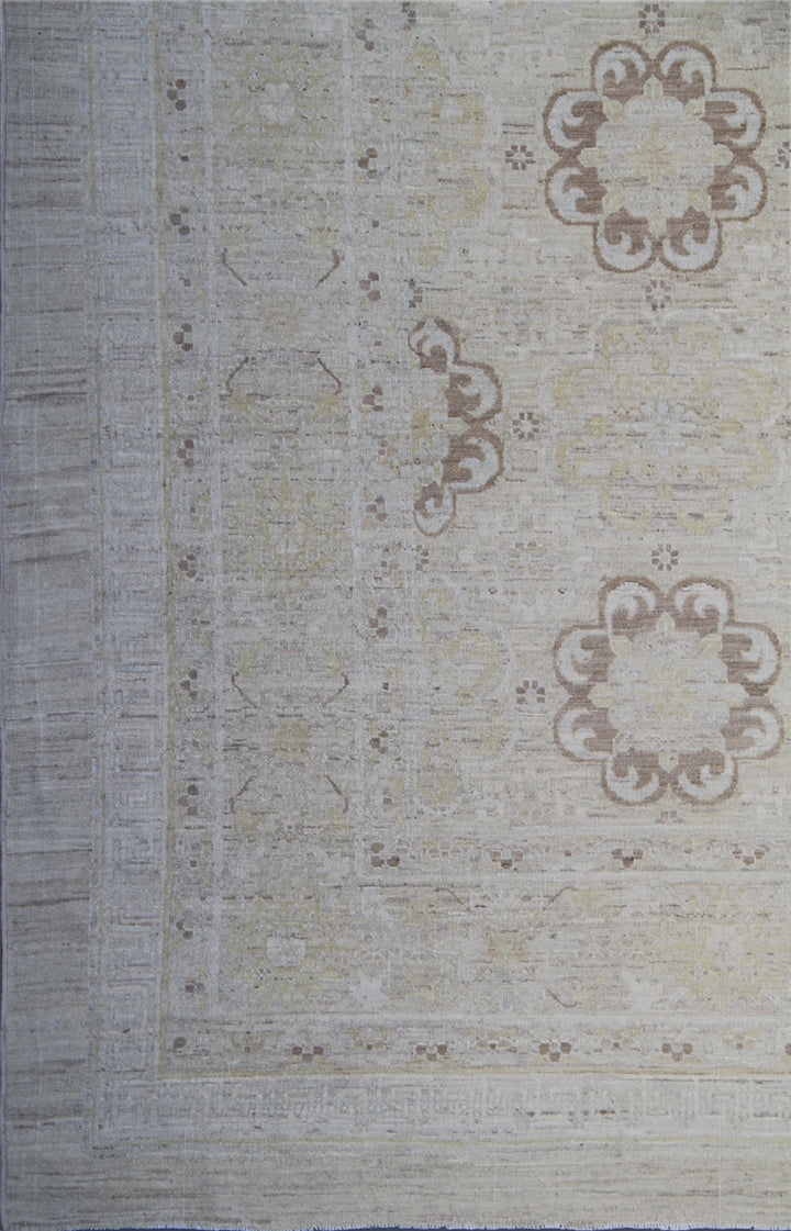 9'x12' Wool Area Rug | Pale Soft Color | Ariana Transitional Rug