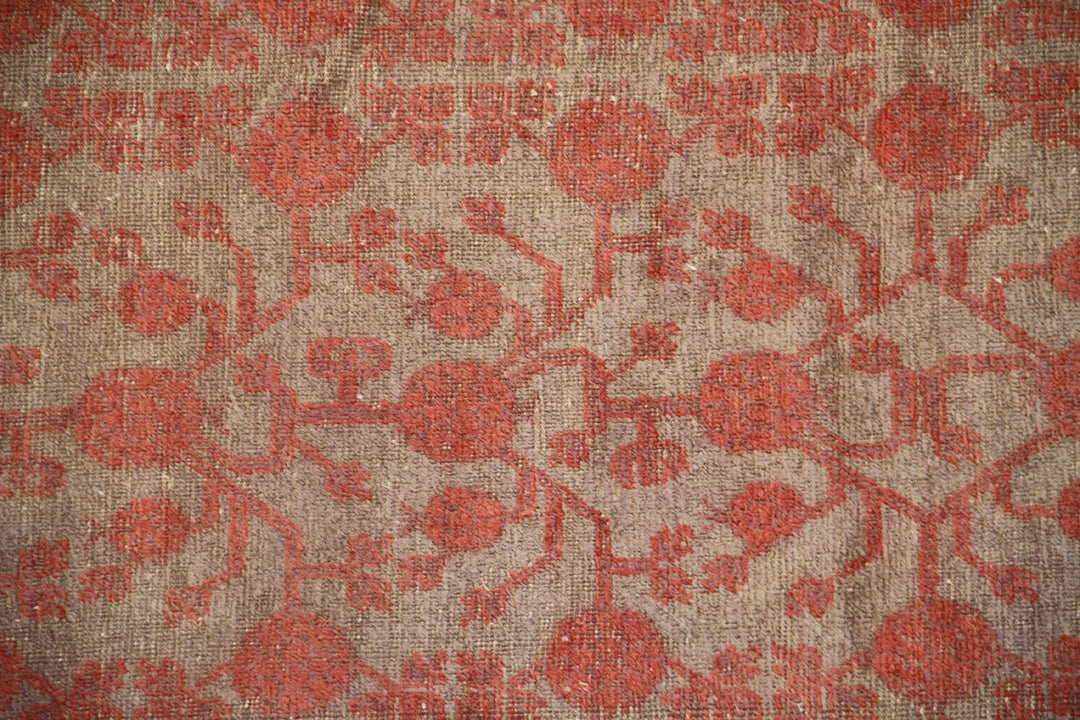 9'x14' Vintage Wool Rug | Pomegranate Design Samarkand Rug