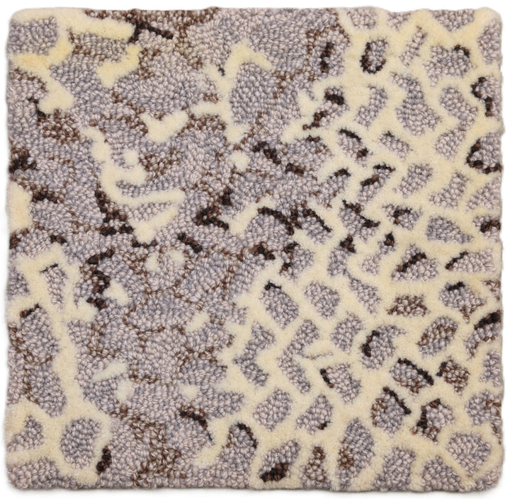 1' x 1' Hand-Tufted Modern Area Rug | Ariana Modern Collection