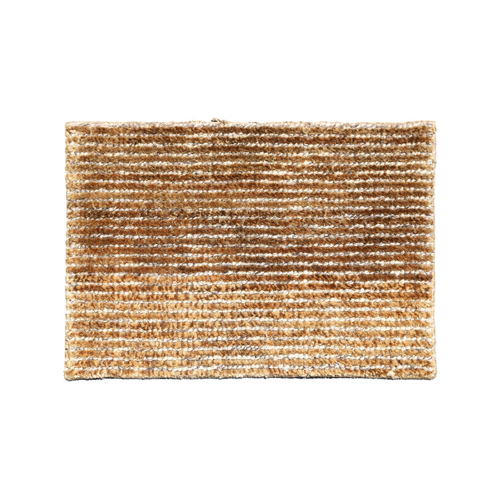 1' x 2' Wool & Hemp Cut & Loop Pile Rug