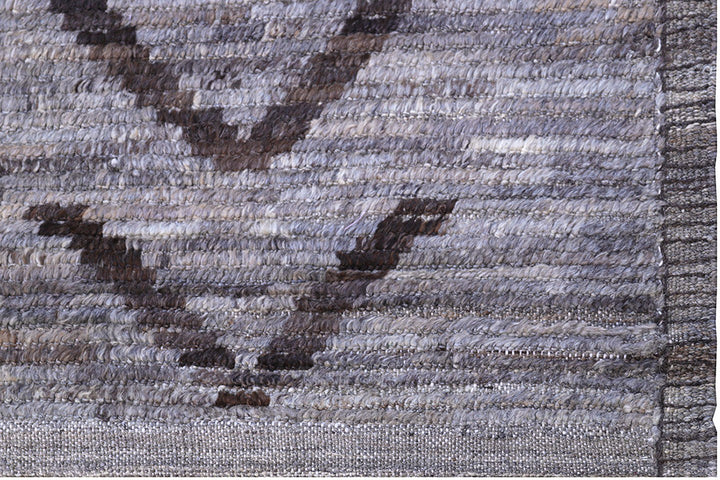10' x 13' Ariana Moroccan Style Rug | Ivory & Brown | Barchi Hand-Knotted Area Rug
