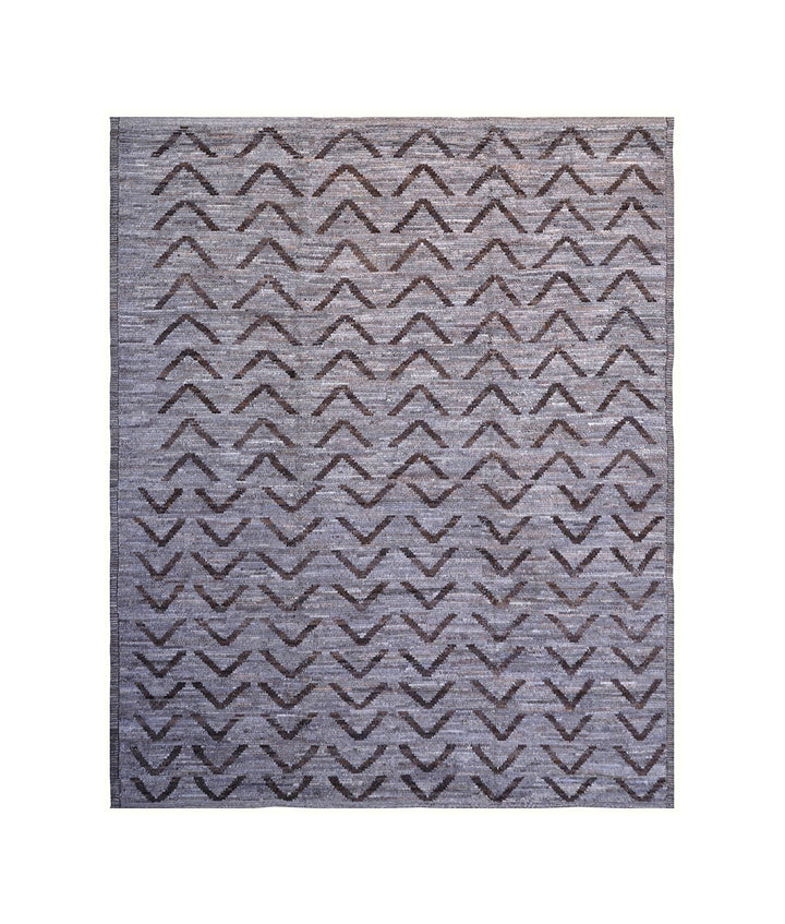 10' x 13' Ariana Moroccan Style Rug | Ivory & Brown | Barchi Hand-Knotted Area Rug