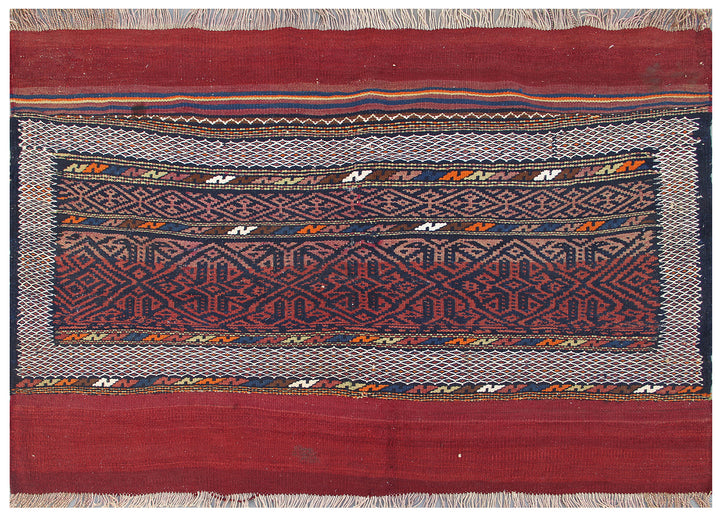 3'x5' Vintage Persian Afshar Juval Storage Bag Face Rug