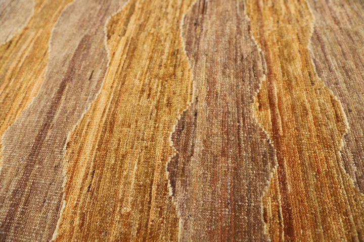 6'x8' Wool Rug | Modern Rug | Wave Design Area Rug