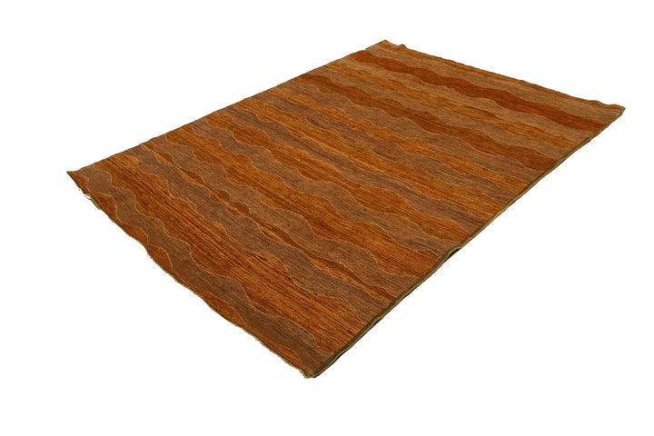 6'x8' Wool Rug | Modern Rug | Wave Design Area Rug