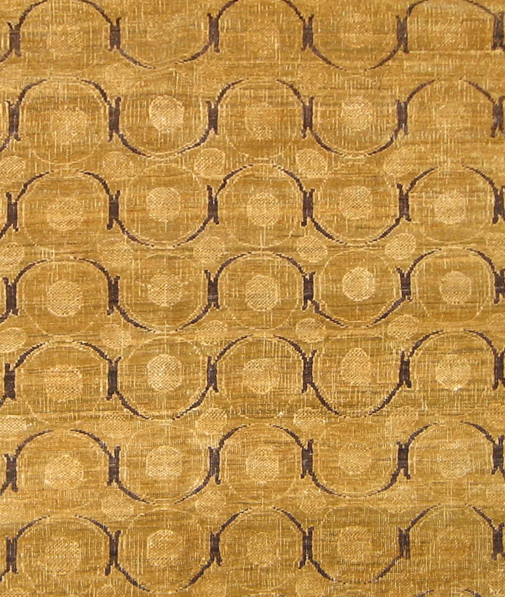 15'x9' Ariana Large Modern Circular Design Hand Knotted Wool Rug