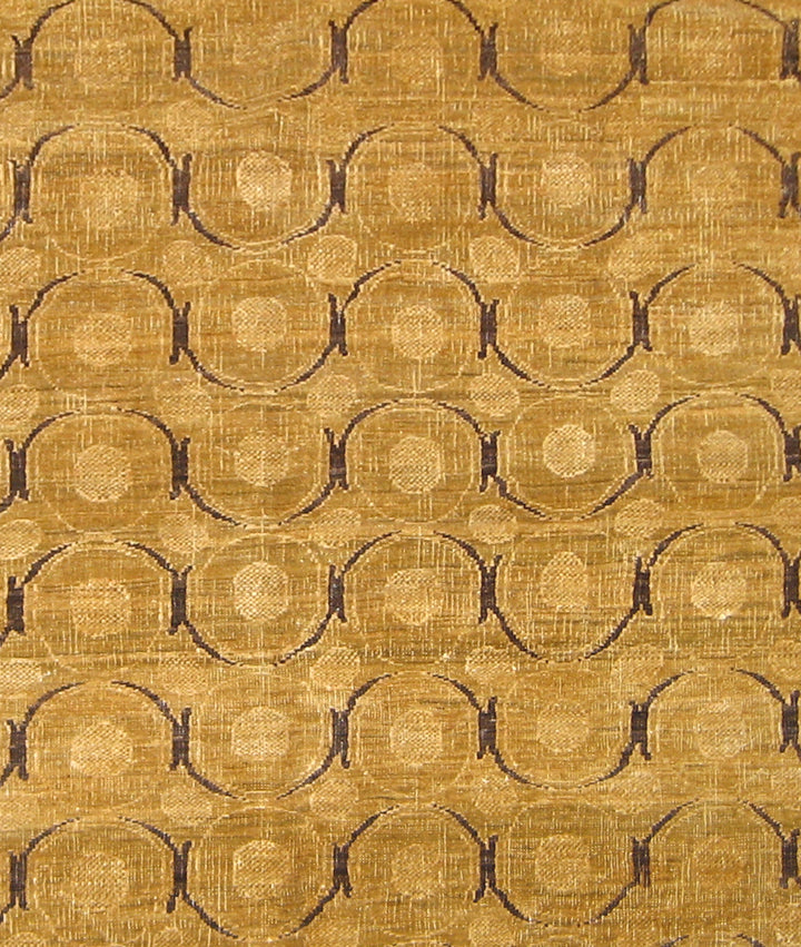 15'x9' Ariana Large Modern Circular Design Hand Knotted Wool Rug
