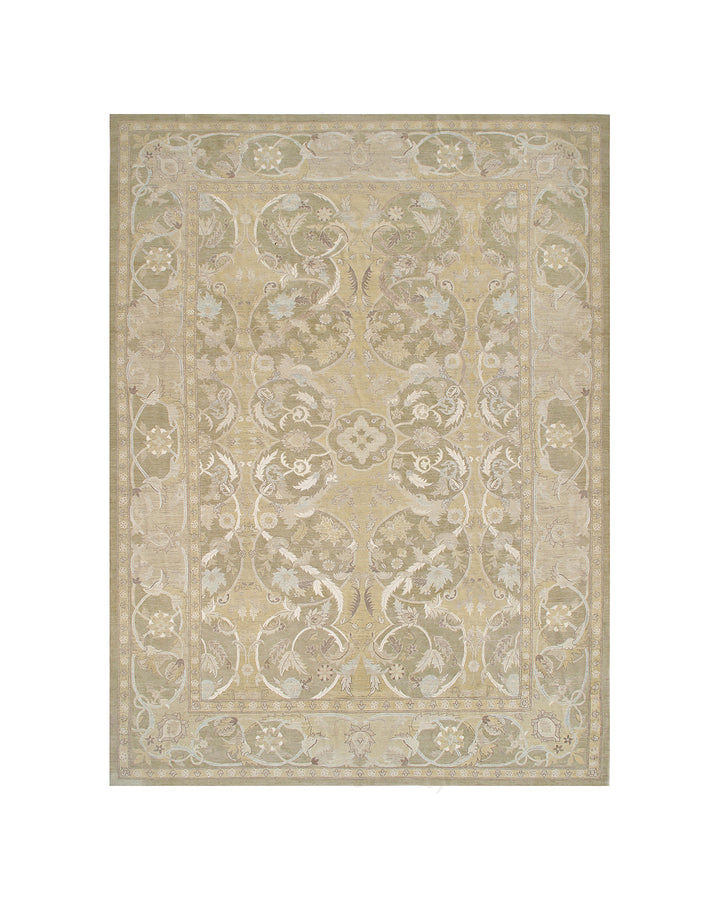 10'x14' Fine Silk & Wool Grand Polonaise Luxury Rug