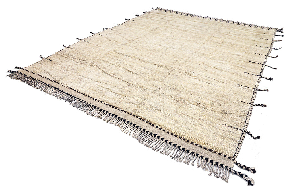 10'x 14' Hand-Knotted Rug | Organic Wool Rug | Undyed Earth Tones