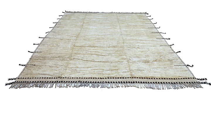 10'x 14' Hand-Knotted Rug | Organic Wool Rug | Undyed Earth Tones
