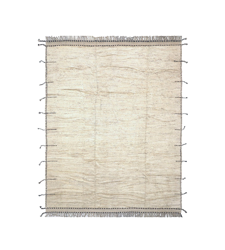 10'x 14' Hand-Knotted Rug | Organic Wool Rug | Undyed Earth Tones