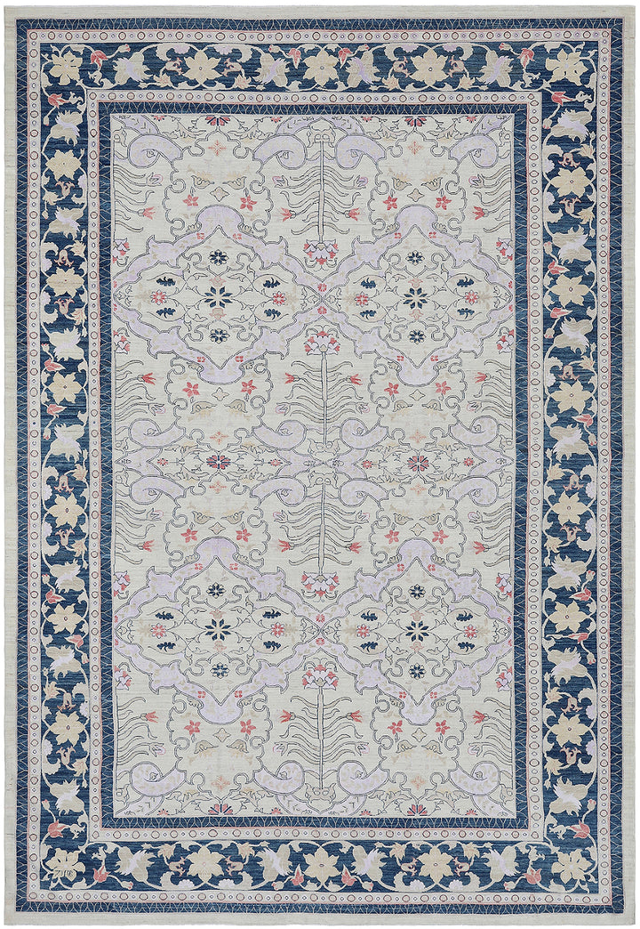 10'x15' Wool Area Rug | Ariana Transitional | Floral Rug