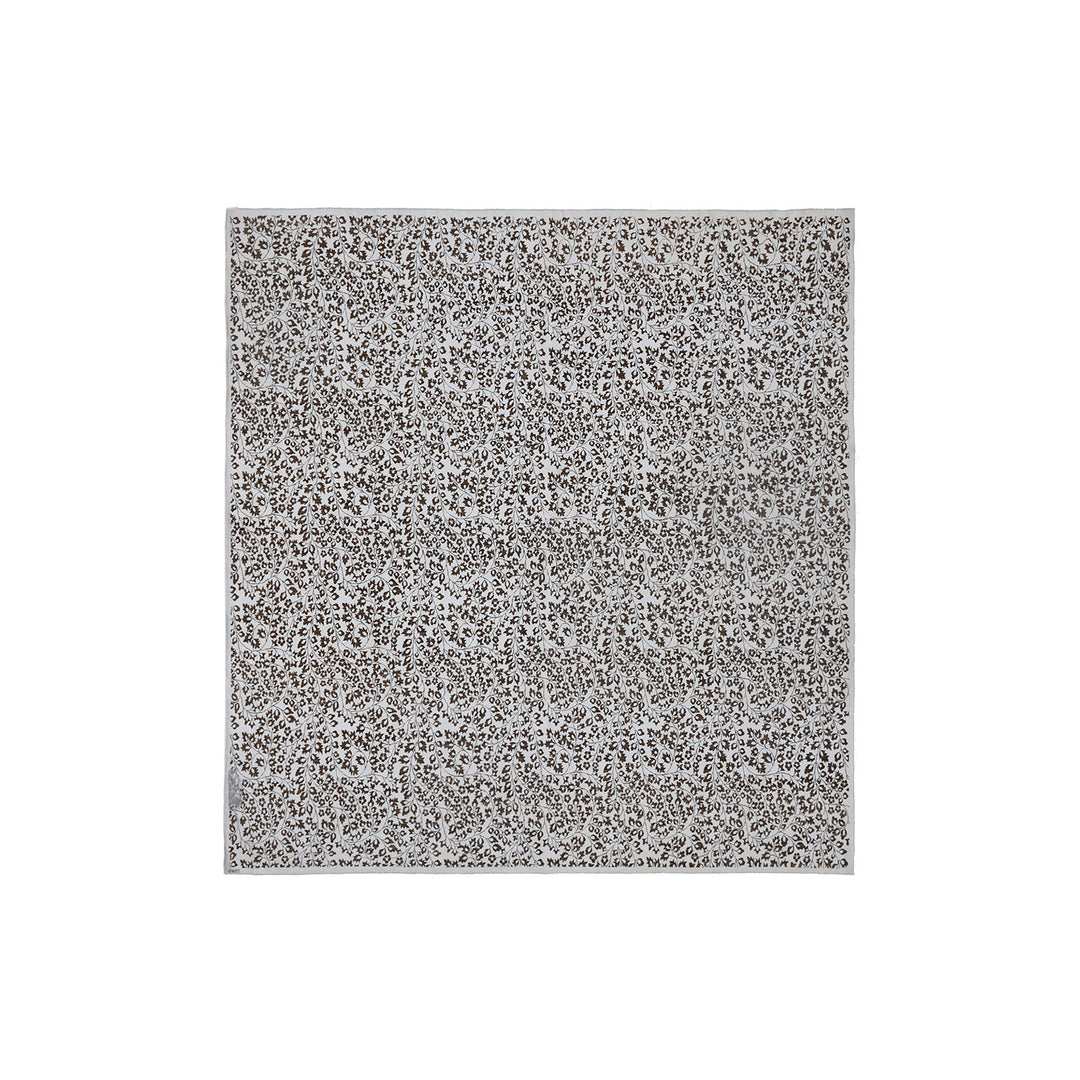 Unique 10x10 Ariana transitional Mille Fleur French design rug in hand-spun wool and cotton from a trusted dealer with over 45 years of experience.