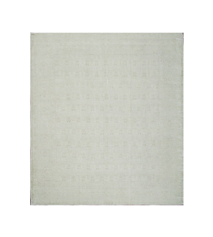 10'x12' Wool & Silk Afghan Rug | Hand-Knotted | Vintage Style