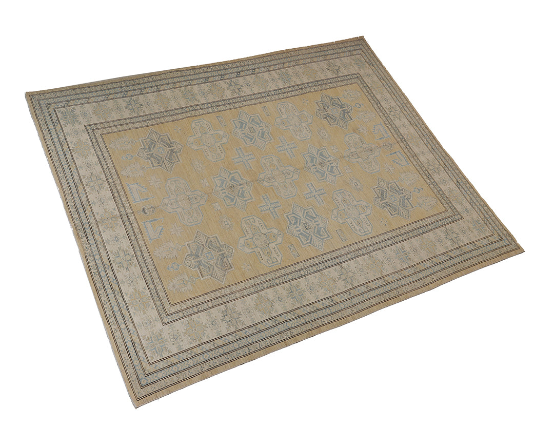 10'x13' Afghan Hand-Knotted Luxury Rug | Hazara Weavers | Organic Wool