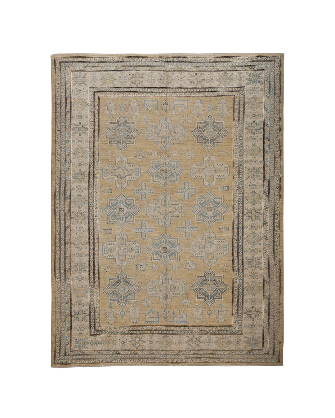 10'x13' Afghan Hand-Knotted Luxury Rug | Hazara Weavers | Organic Wool