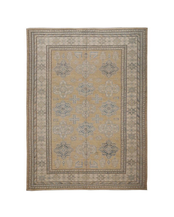 10'x13' Afghan Hand-Knotted Luxury Rug | Hazara Weavers | Organic Wool