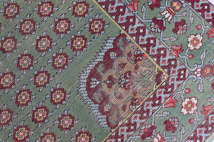 10'x12' Antique English Rug | Hand-knotted Rug | Wool Rug