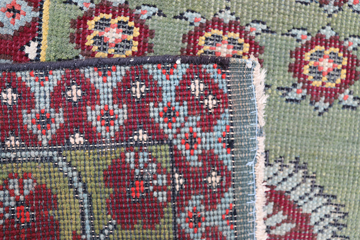 10'x12' Antique English Rug | Hand-knotted Rug | Wool Rug