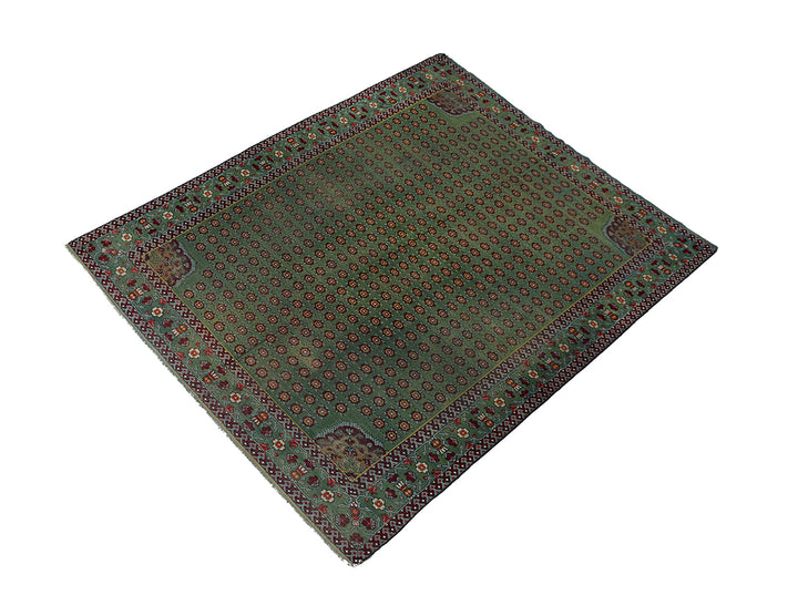 10'x13' Antique English Rug | Hand-knotted Rug | Wool Rug
