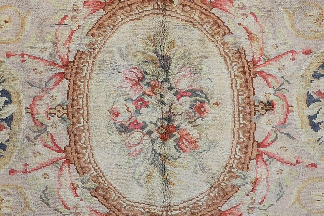 Antique French Savonnerie Rug | Hand-knotted Area Rug