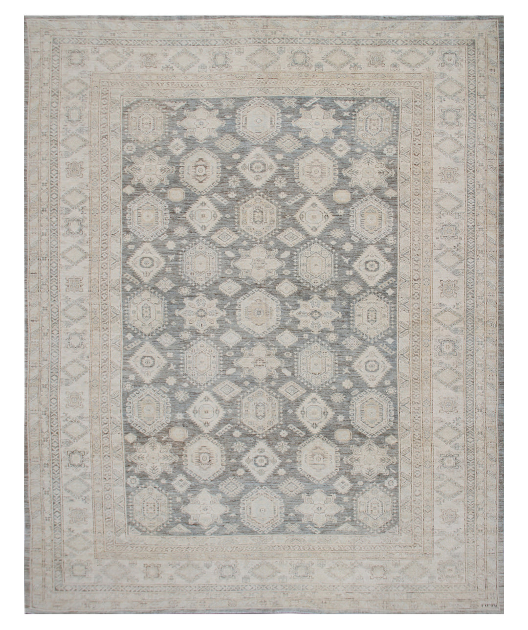 Geometric Rug | Ariana Hazara Rug