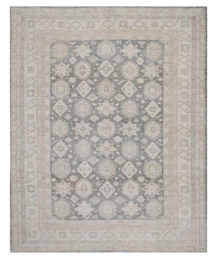 Geometric Rug | Ariana Hazara Rug