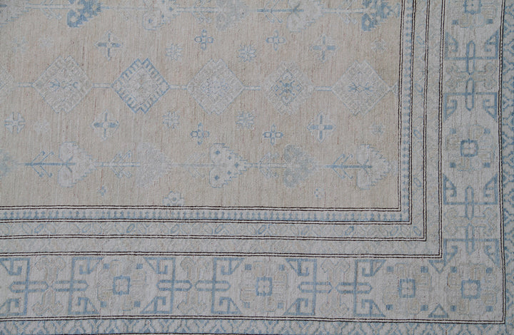 Geometric Wool Rug | Ariana Hazara Rug Collection