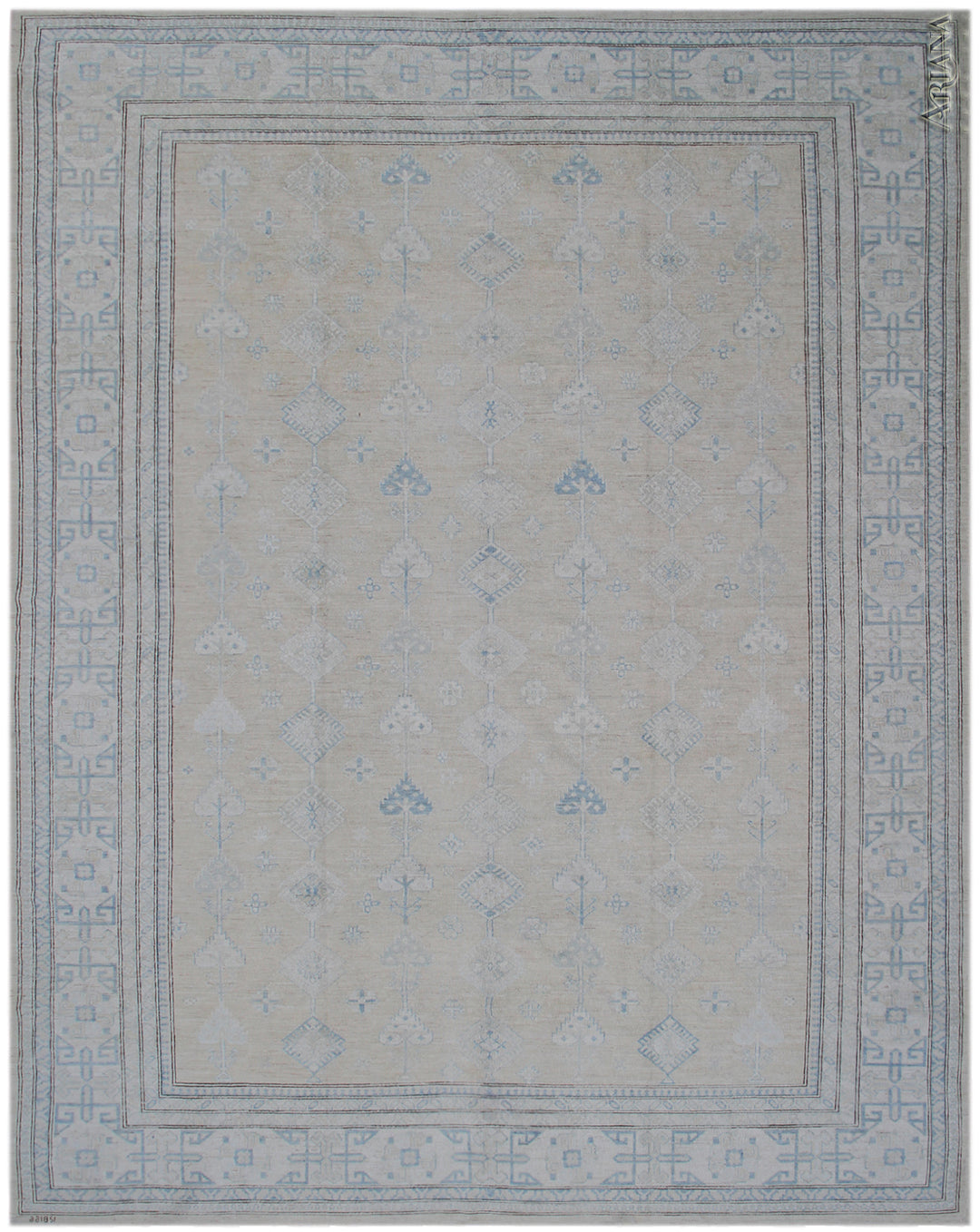 Geometric Wool Rug | Ariana Hazara Rug Collection