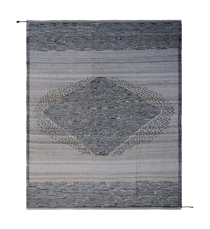 10'X13' Hand-knotted Shag Rug | Moroccan Style Rug