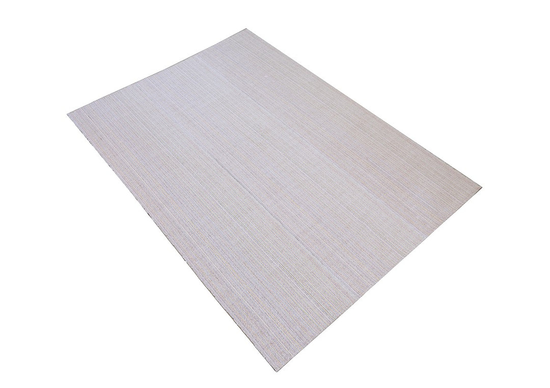 10'x13' Vintage Handwoven Turkish Kilim Rug | Modern Luxury Stripe Kilim