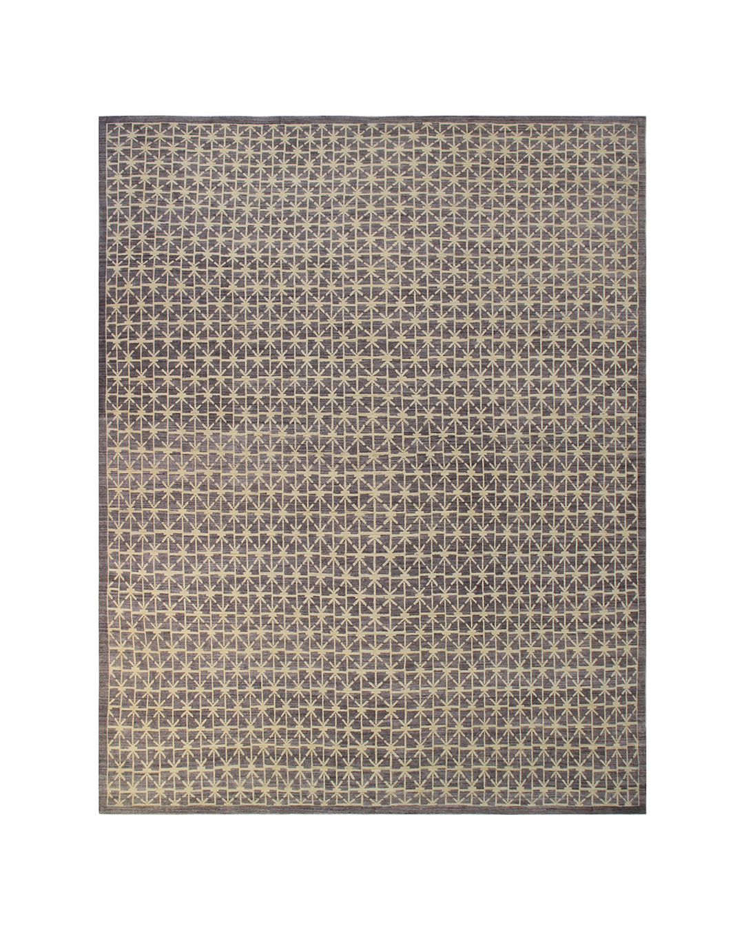 10'x13' Wool Rug | Ariana Modern Brown Beige Rug