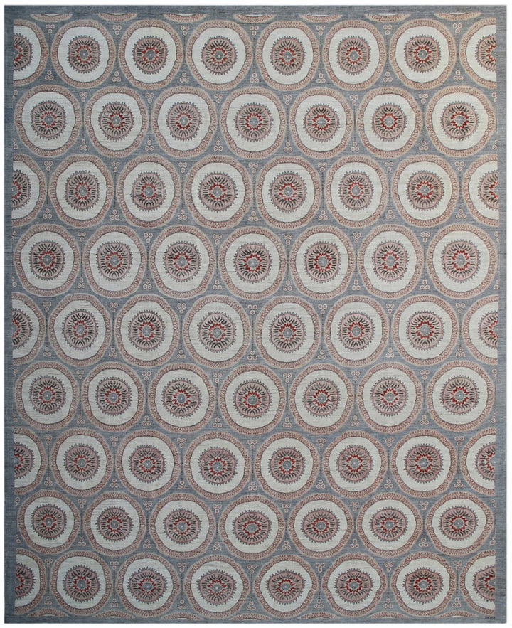 10'x13' Wool Rug | European Design | Ariana Transitional Rug