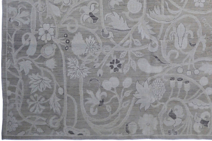 10'x13' Wool Rug | Floral Ukrainian Design Area Rug