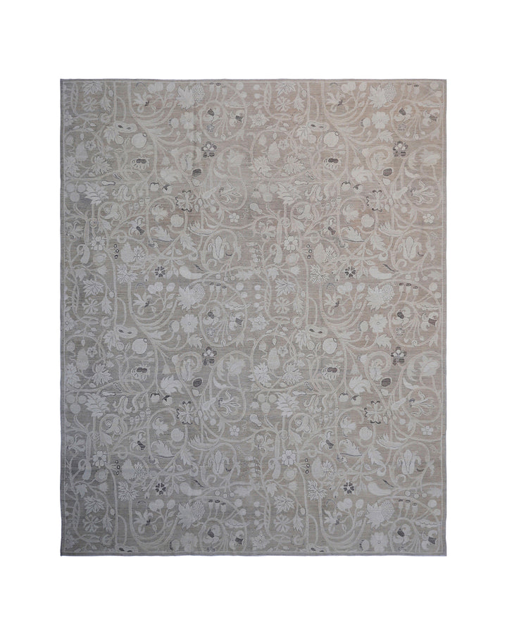 10'x13' Wool Rug | Floral Ukrainian Design Area Rug