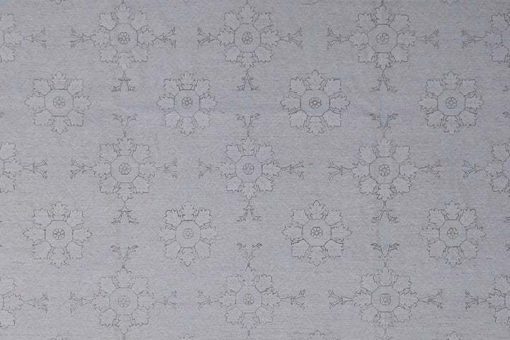 10'x13' Wool Rug | Soft Color |Floral Design Area Rug