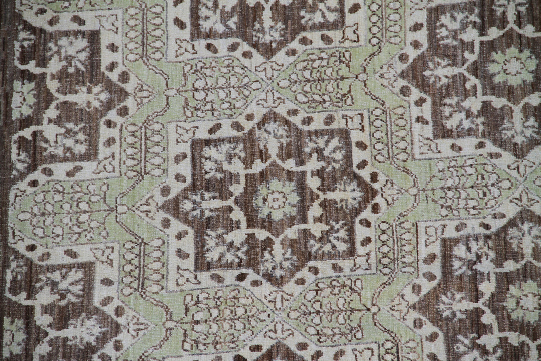 10'x13' Wool Earthtone Rug |Ariana European Design Rug